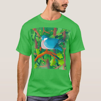 T-shirt Illustration de Wood Pigeon