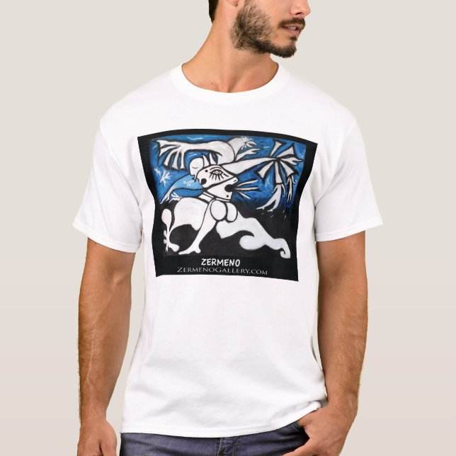 T-shirt Illustration de ZermenoGallery.com (Devant)