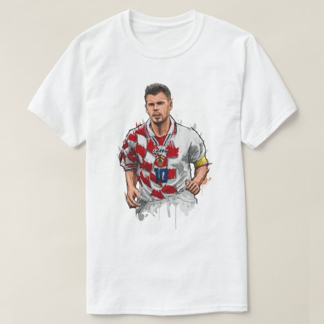 T-shirt Illustration de Zvonimir Boban (Design devant)