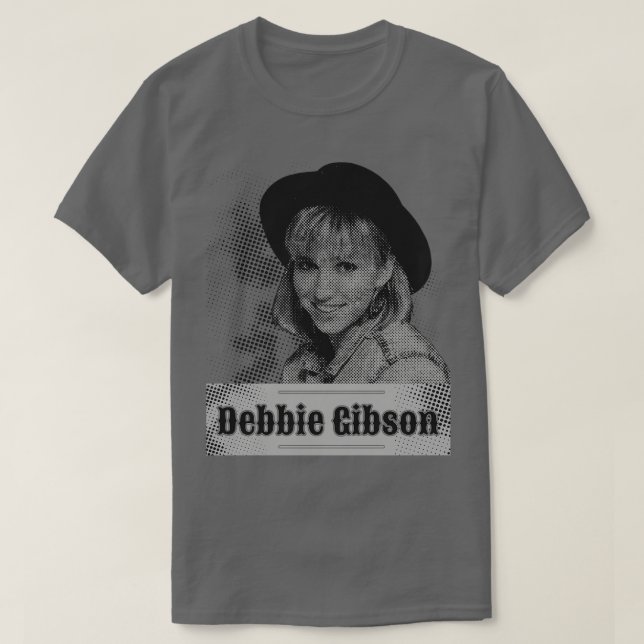 T-shirt Illustration Debbie gibson (Design devant)
