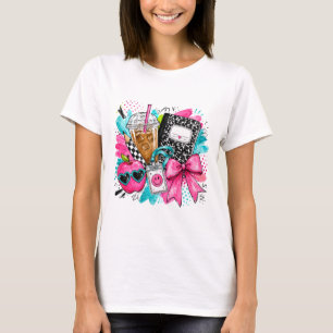 T-shirt Illustration d'enseignante coquette