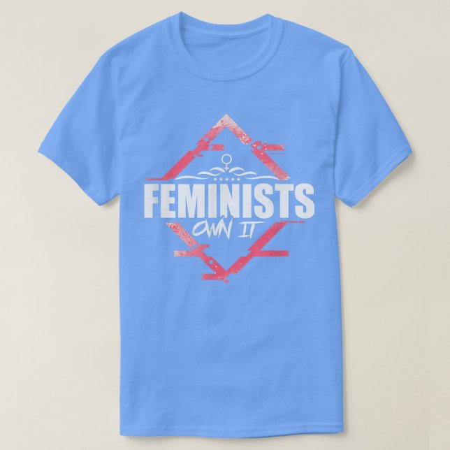 T-shirt Illustration Des Voeux De Féminisme 4533 (Design devant)