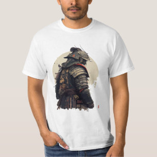 T-shirt Illustration détaillée du samouraï