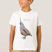 Illustration d'oiseau de caille de montagne