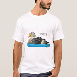 T-shirt Illustration d'oiseau de l'eider King