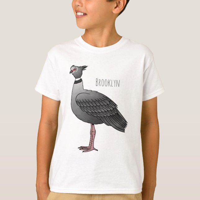 T-shirt Illustration d'oiseau du crieur du sud (Devant)