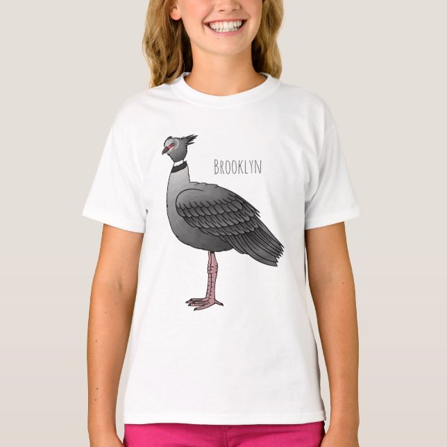T-shirt Illustration d'oiseau du crieur du sud (Devant)