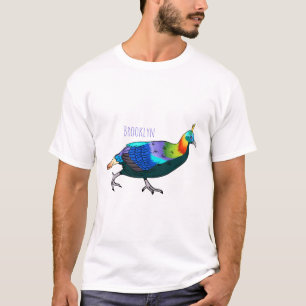 T-shirt Illustration d'oiseau monal himalayen