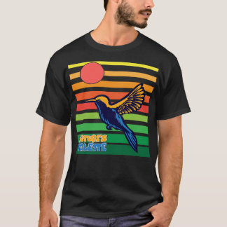 T-shirt Illustration d'oiseau vintage - Art du colibri