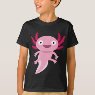 T-shirt Illustration drôle Axolotl