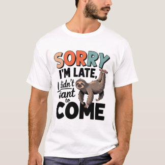 T-shirt Illustration drôle de fentes/escargot pour Humour 