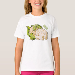 T-shirt Illustration du chou-fleur