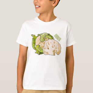 T-shirt Illustration du chou-fleur
