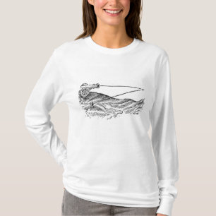 T-shirt Illustration du feu de canon