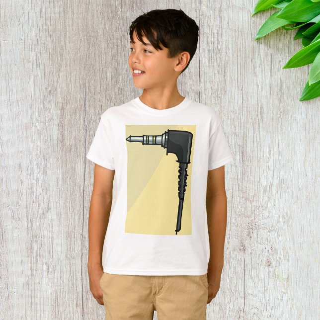 T-shirt Illustration du gadget technique du connecteur jac (Créateur téléchargé)