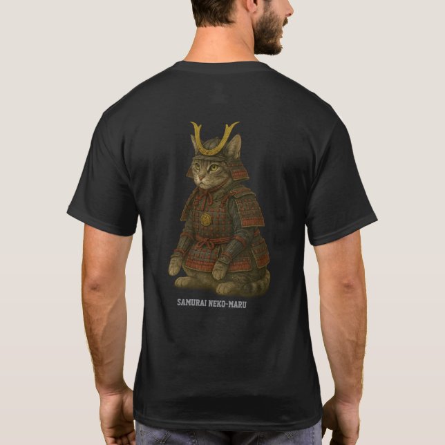 T-shirt Illustration du guerrier blindée (Dos)