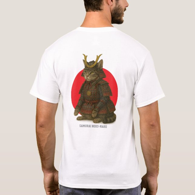 T-shirt Illustration du guerrier blindée (Dos)