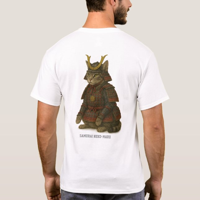 T-shirt Illustration du guerrier blindée (Dos)