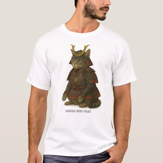 T-shirt Illustration du guerrier blindée (Devant)