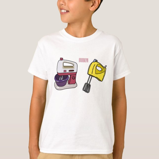 T-shirt Illustration du mixer (Devant)