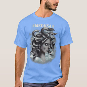 T-shirt Illustration du monstre de mythologie grecque Medu