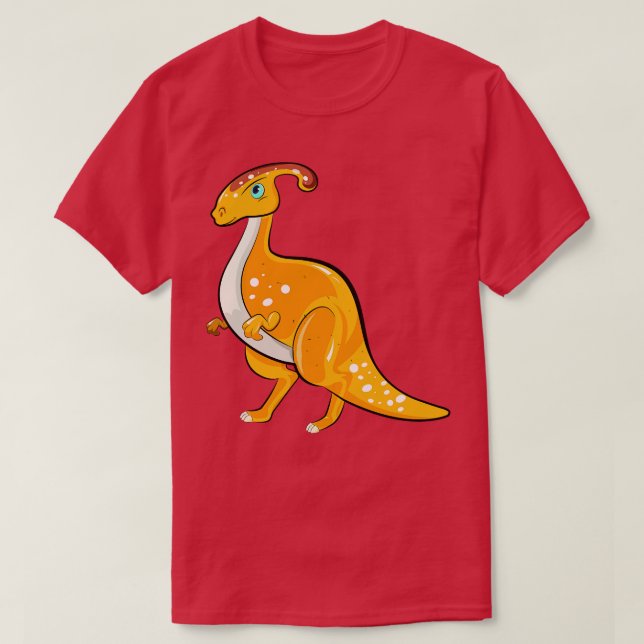 T-shirt Illustration du parasaurolophus (Design devant)
