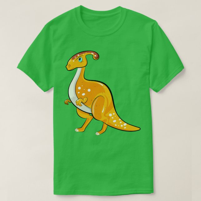 T-shirt Illustration du parasaurolophus (Design devant)