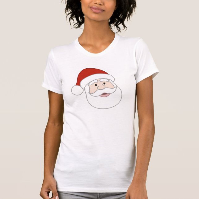 T-shirt Illustration du père noël (Devant)