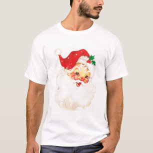 T-shirt Illustration du Père Noël vintage