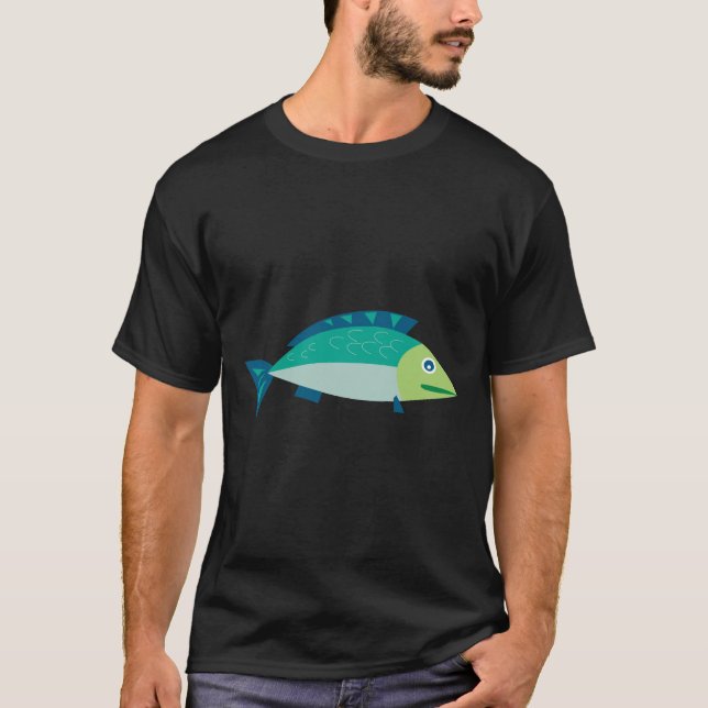 T-shirt Illustration du thon (Devant)