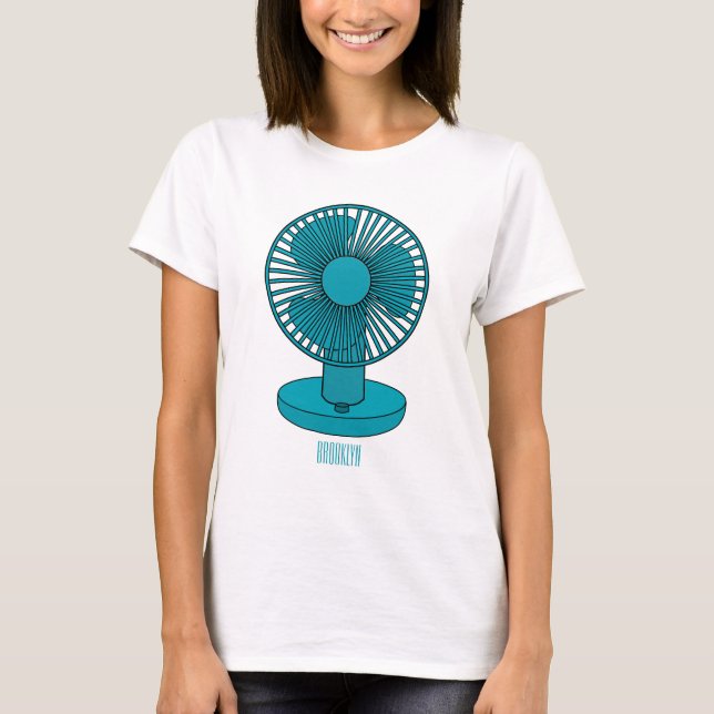 T-shirt Illustration du ventilateur (Devant)