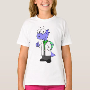T-shirt Illustration D'Un Médecin Spinosaure.
