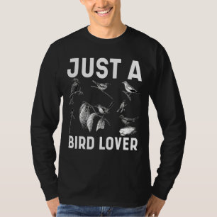 T-shirt Illustration d'un passe-temps pour oiseaux