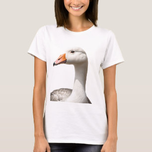 T-shirt illustration élégante et élégante d'une oie