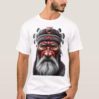 T-shirt Illustration faciale de Tlingit Tribal Elder