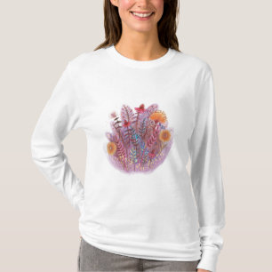 T-shirt illustration florale