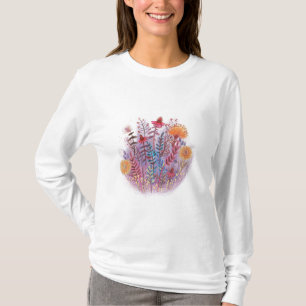 T-shirt illustration florale