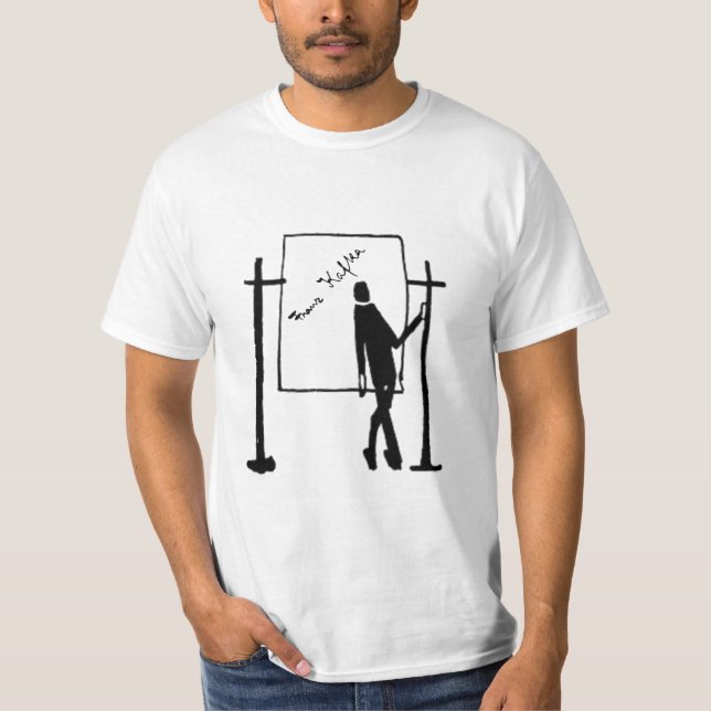 T-shirt Illustration Franz Kafka (Devant)