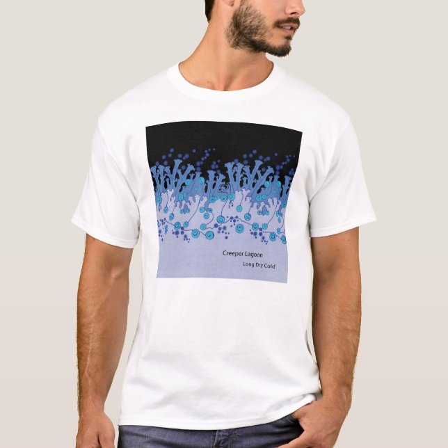 T-shirt Illustration froide longtemps sèche d'album (Devant)