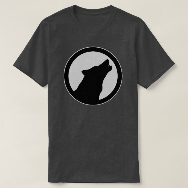 T-SHIRT ILLUSTRATION GRAPHIQUE DE LA CONCEPTION DU LOUP (Design devant)
