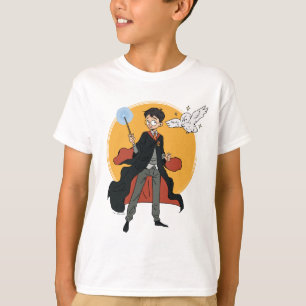 T-shirt Illustration HARRY POTTER™ et Hedwig
