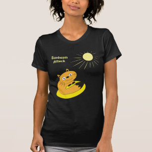 T-shirt Illustration humoristique de chat introverti confo