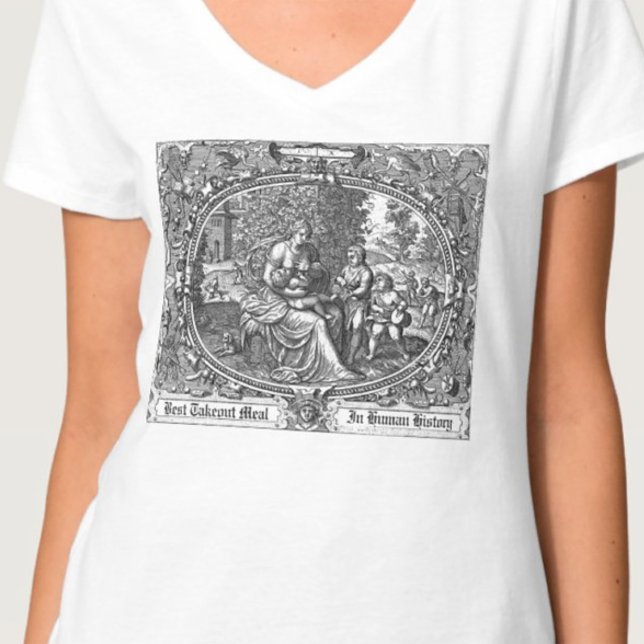 T-shirt Illustration humoristique Vintage d'allaitement ma (Créateur téléchargé)