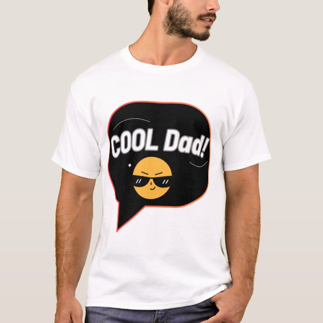 T-shirt Illustration inspirée du livre de sourire "Papa Co (Devant)
