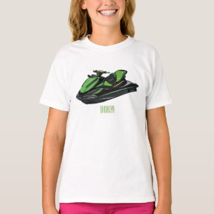 T-shirt Illustration Jet ski