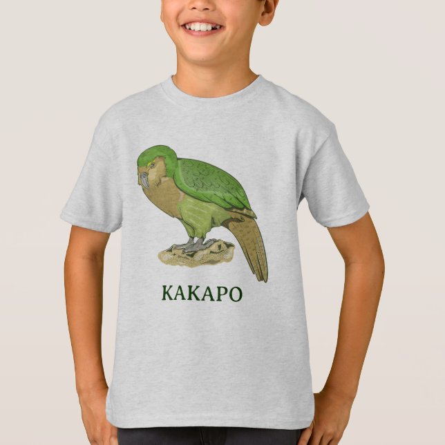 T-shirt Illustration Kakapo (Devant)