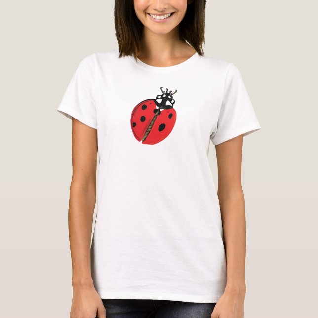 T-shirt Illustration Lady Bug (Devant)