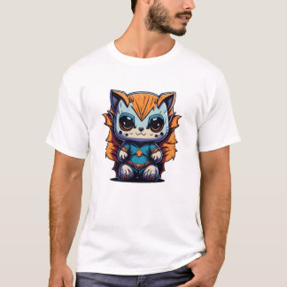 T-shirt Illustration Magical Baby Animal Superhero