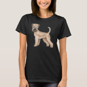 T-shirt Illustration mignonne de Terrier Irlandais à poil