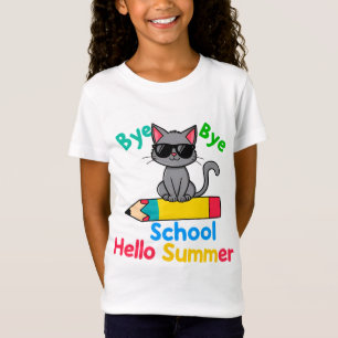 T-Shirt Illustration mignonne de vacances d'été